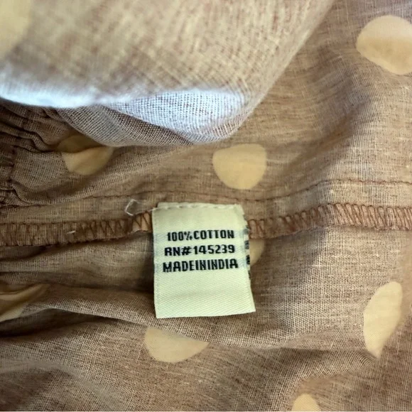 Polka Dot Ruffle Women’s Tank Top - Picture 4 of 6